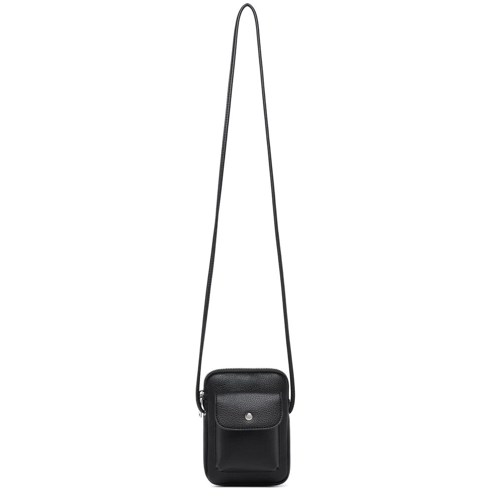 9511 Pu Crossbody Lanyard Mobile Phone Bag Simple Accessory With Adjustable View 6